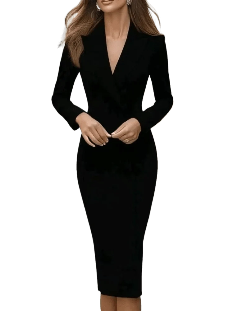 Werten Sie Ihre Business-Garderobe mit unserem eleganten Damen-Bleistiftkleid fürs Büro auf.