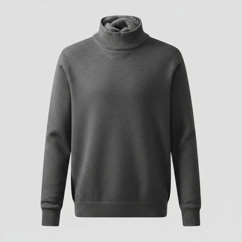 Gemütlicher Strickpullover mit Rollkragen für Herren – Ihr unverzichtbares Kleidungsstück für den Winter