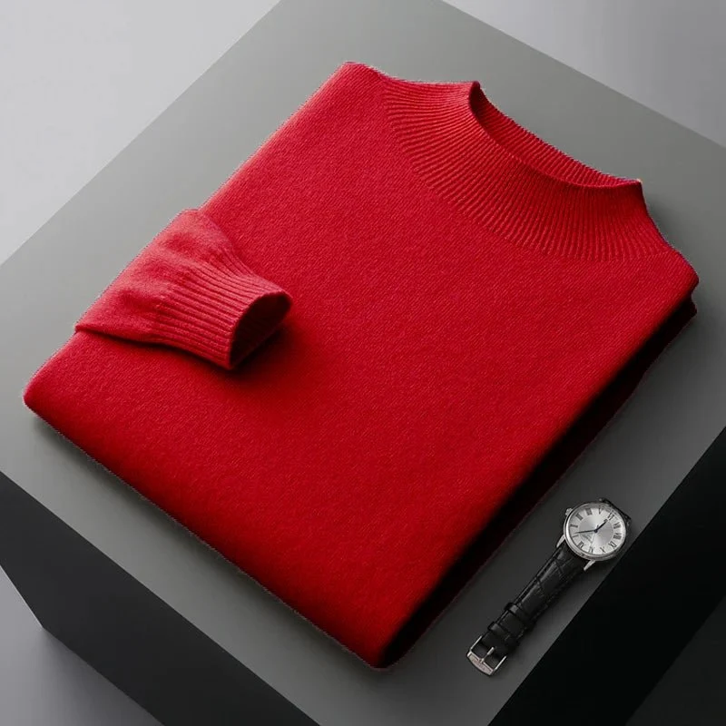 Lässiger Herren-Wollpullover: Ihr perfekter Begleiter für warme Herbst- und Wintertage