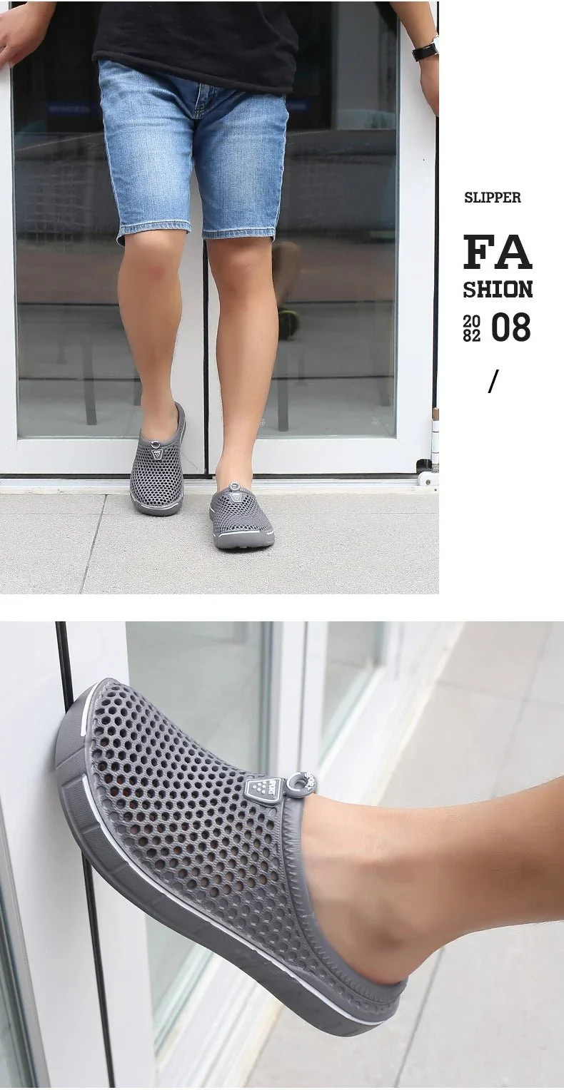 Paar-Slipper zum Hineinschlüpfen: Bequeme und atmungsaktive Sommerclogs für den Alltag