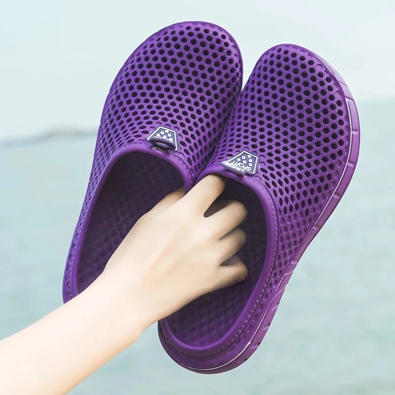 Paar-Slipper zum Hineinschlüpfen: Bequeme und atmungsaktive Sommerclogs für den Alltag