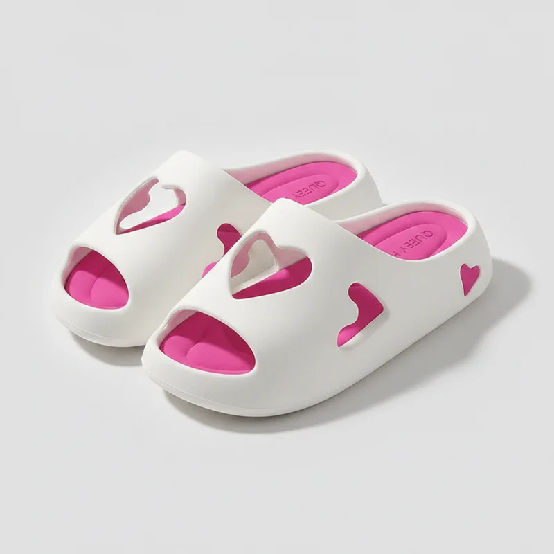 Steigern Sie Ihren Komfort mit Damen-Sommer-Plateau-Slippern.