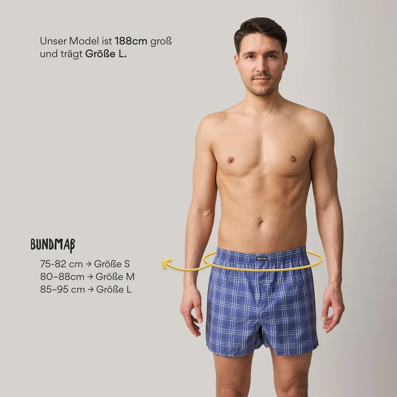 American Boxershorts | Mix (Grüne Muster)