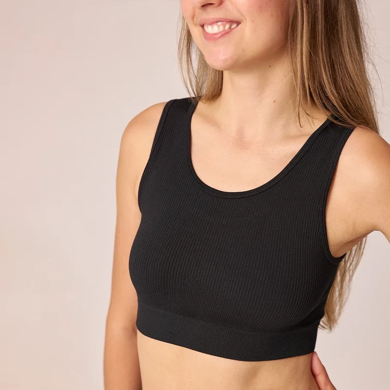 Sport-BH Seamless | Schwarz