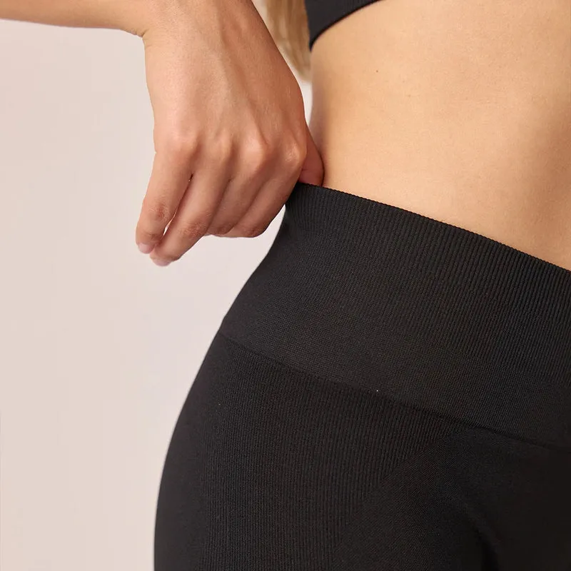 Radlerhose Seamless Damen | Taubenblau
