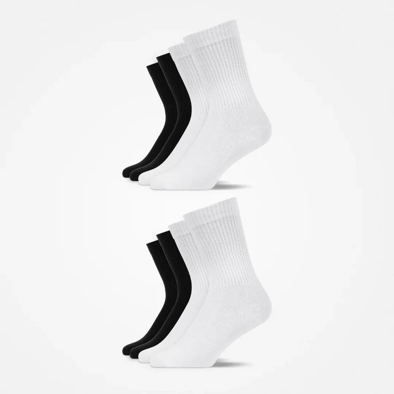 Tennissocken | Schwarz-Weiß