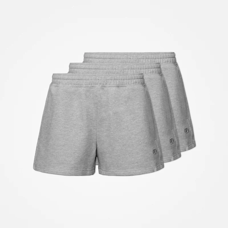 Sweatshorts Damen | Hellgrau