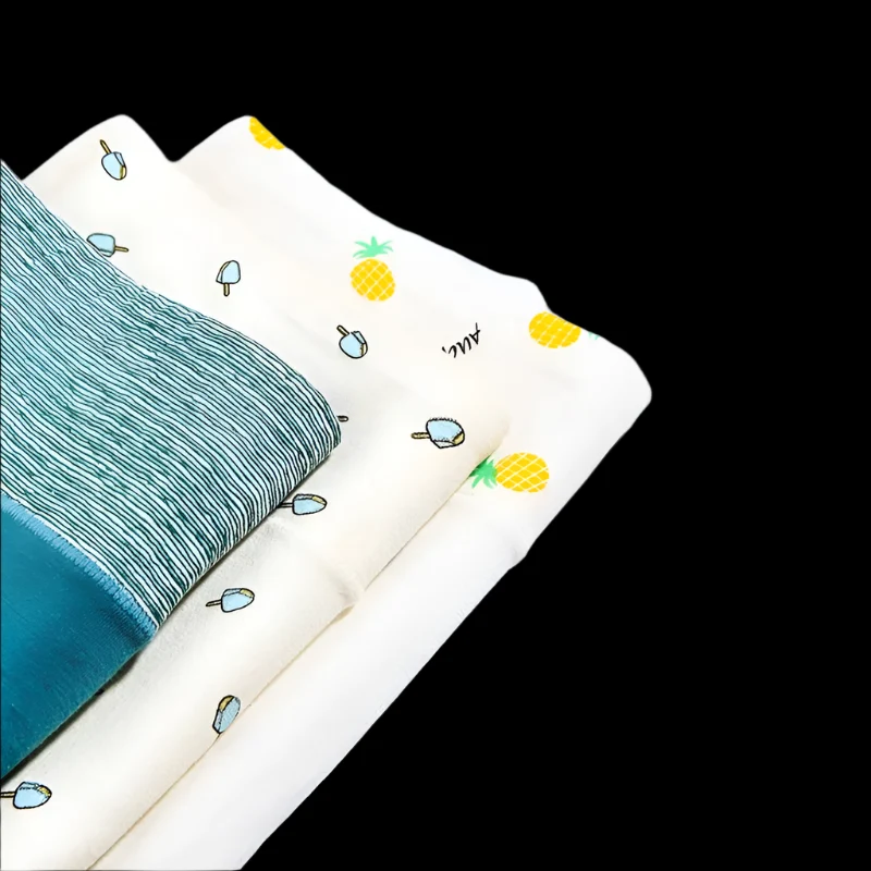 Set mit 5 hochgeschnittenen Baumwollslips für Damen – atmungsaktive Komfortslips