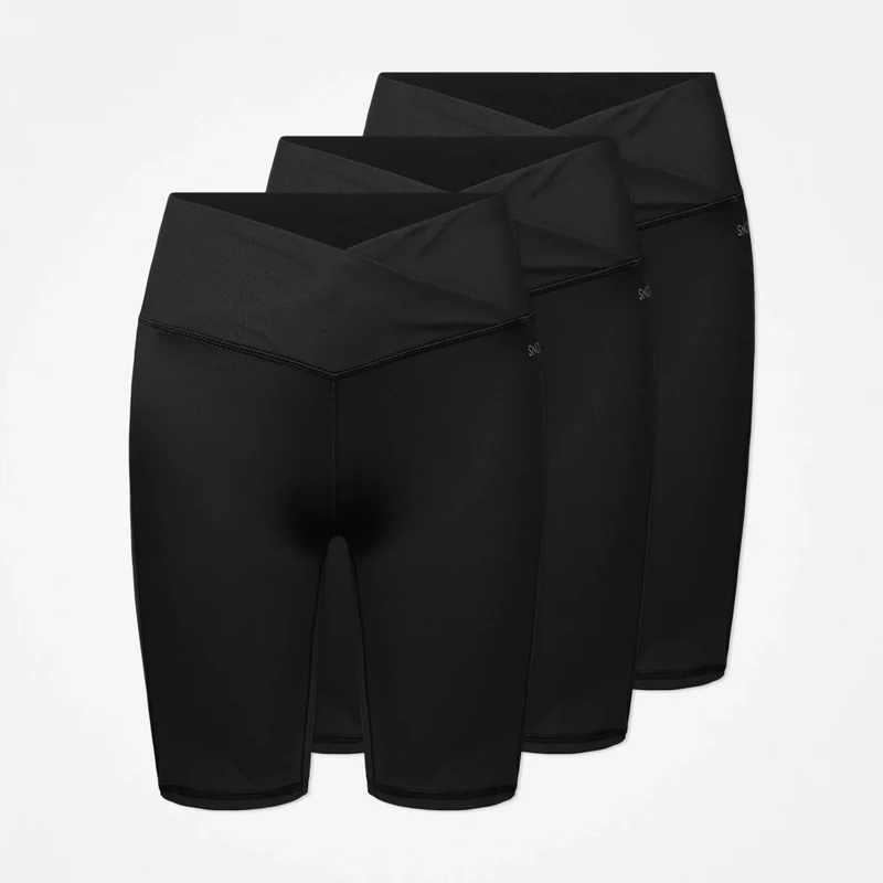 Radlerhose Damen V Cross | Schwarz