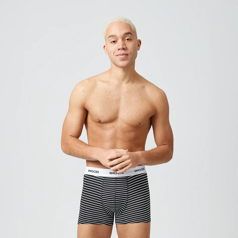 Boxershorts mit Streifen | Schwarze Streifen