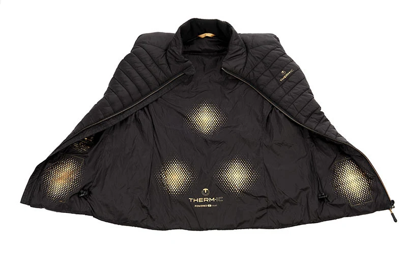 Bundle - Heated jacket men black + 5000mAh Powerbank