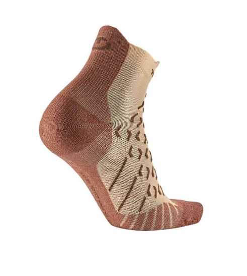 Set of 3 pairs - Trekking socks - Outdoor Ultracool Ankle unisex beige/brown