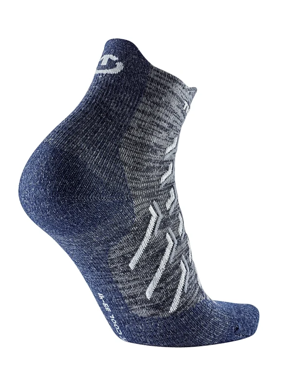Set of 2 pairs - Trekking socks - Trekking Cool Ankle Unisex grey/white