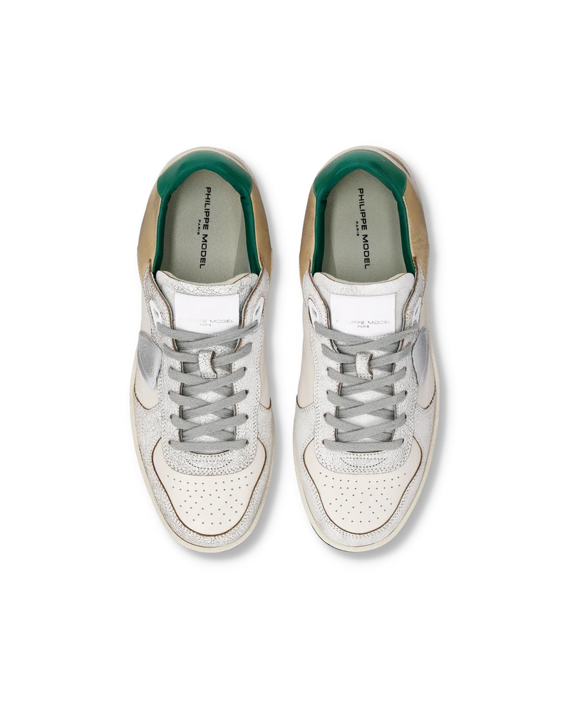 Sneakers Pgal Women, White Green
