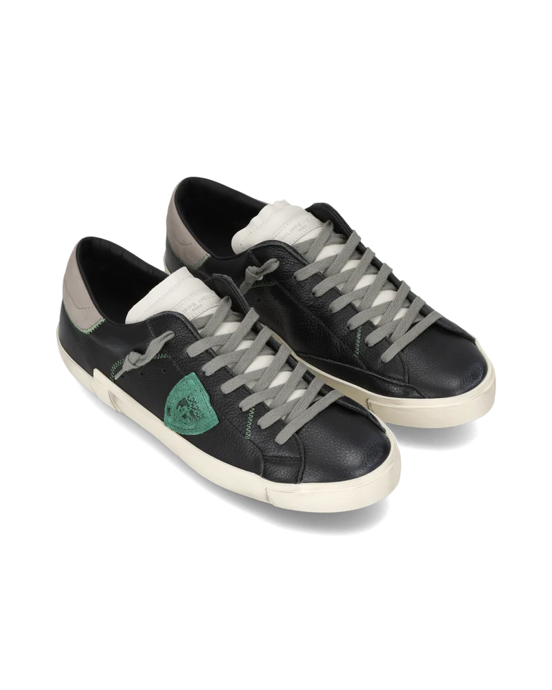 Sneakers Prsx Men, Black Green