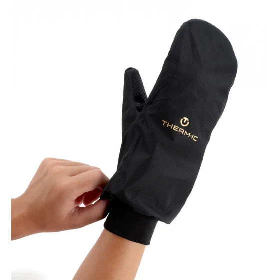 Waterproof overgloves - Weather Shield Cover black/orange