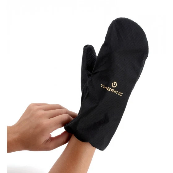 Waterproof overgloves - Weather Shield Cover black/orange
