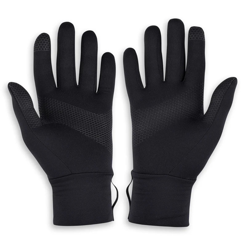 Thin tactile multi-activity gloves - Active Light Tech black/orange