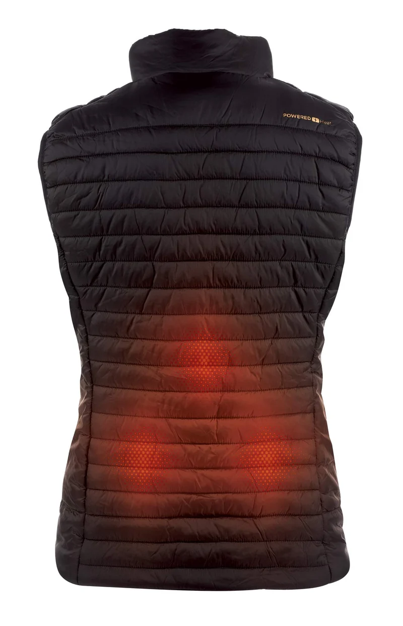 Heated jacket women black