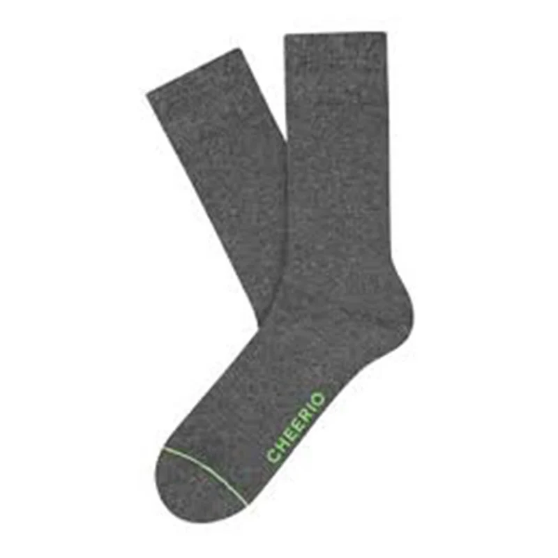 CHEERIO* 4er-Set Baumwollsocken blau & grau