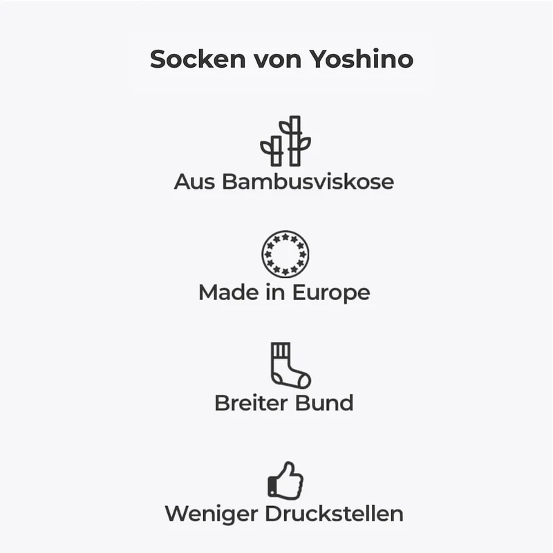 Asaka Bambussocken Herren abstraktes Muster Kreise