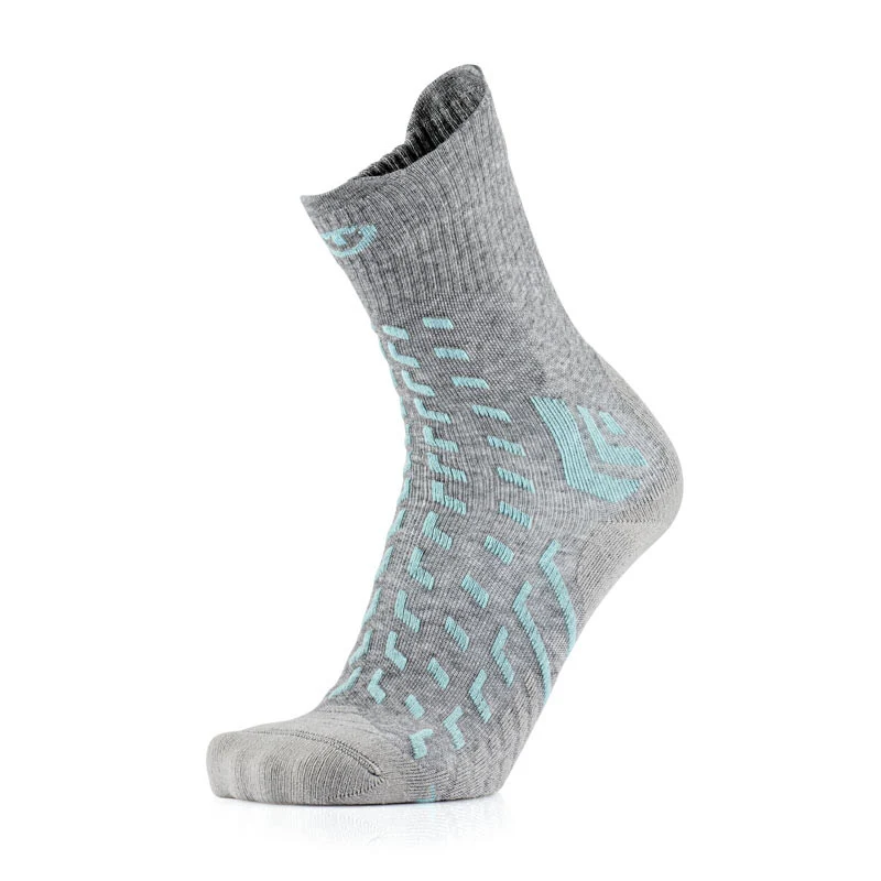 Trekking socks - Trekking Cool Light Crew women light grey/turquoise