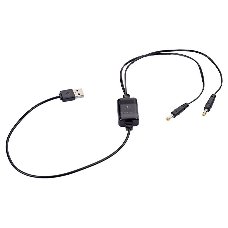 USB charging cable for heated insoles