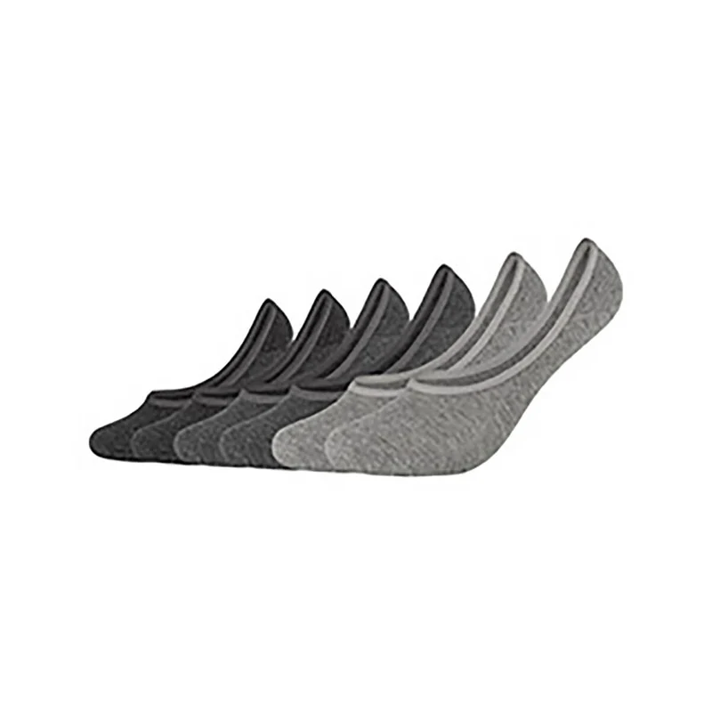 s.Oliver 6er-Set Invisible Socks grau