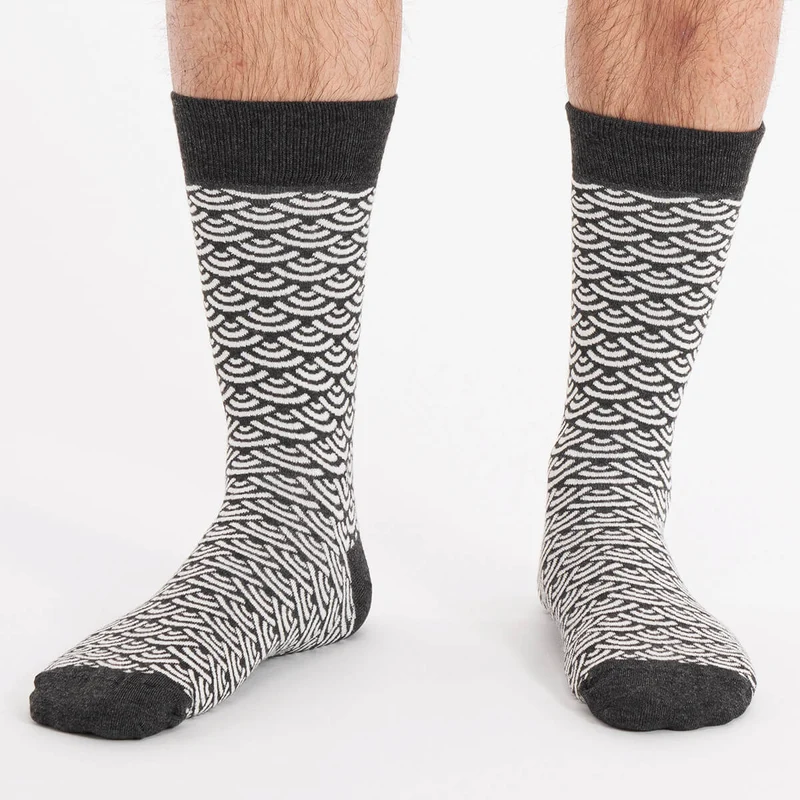 Asaka Herrensocken japanisches Muster 4