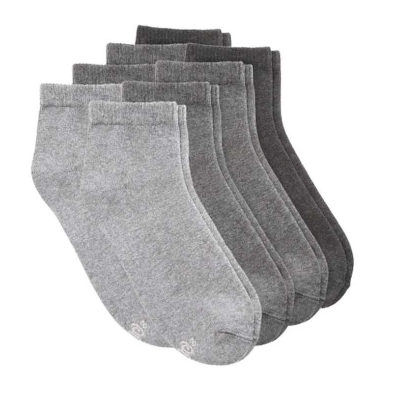s.Oliver 8er Set Viertelsocken grau