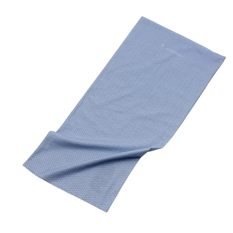 Neckwarmer - Cool Ultra Light light grey waves