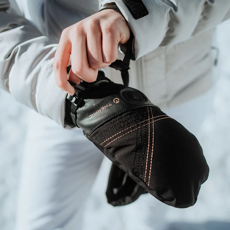 Heated ski mittens - Ultra Heat Boost women