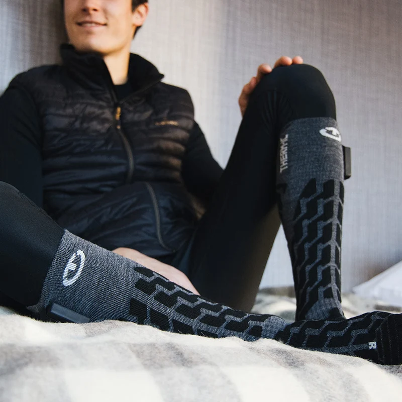 Bundle - heated ski socks Heat Fusion unisex ND + S-Pack 700B