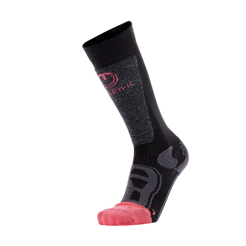 Ski socks with warmer pocket - Warmer Ready Junior pink