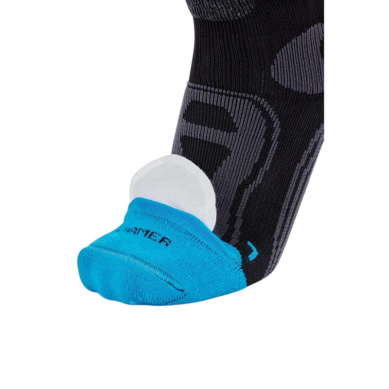 Ski socks with warmer pocket - Warmer Ready blue