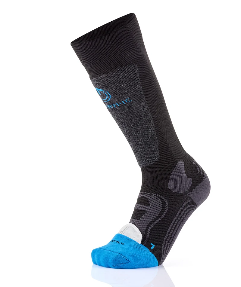 Ski socks with warmer pocket - Warmer Ready blue
