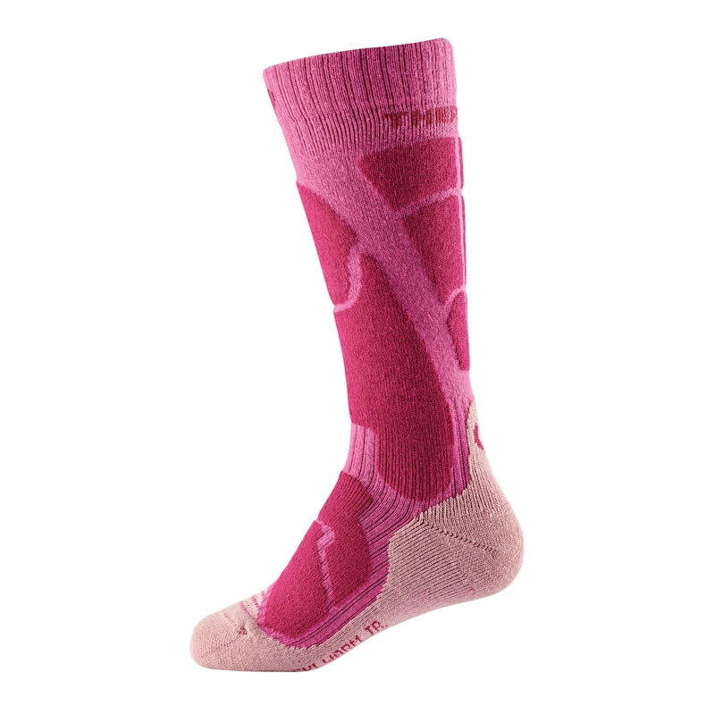 Kids ski socks - Ski Warm Junior pink/corail