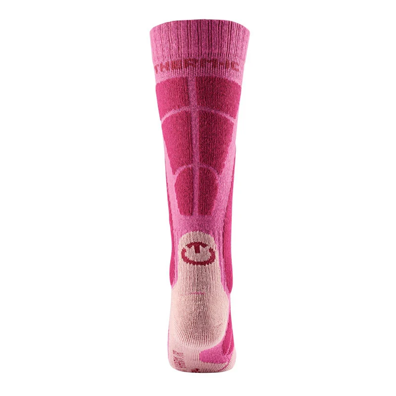 Kids ski socks - Ski Warm Junior pink/corail