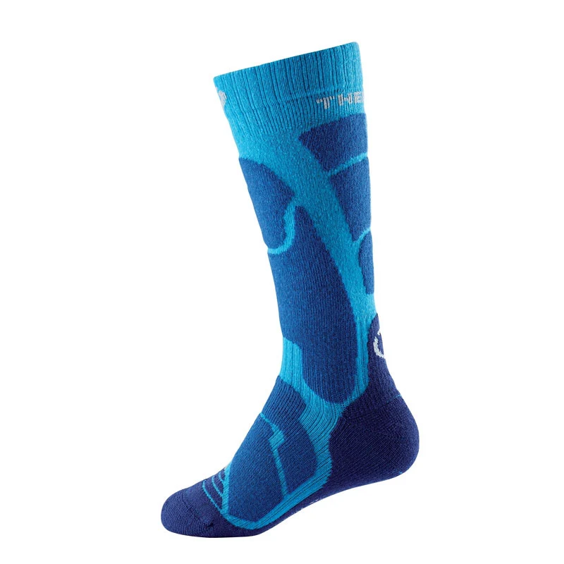 Kids ski socks - Ski Warm Junior blue/petrol