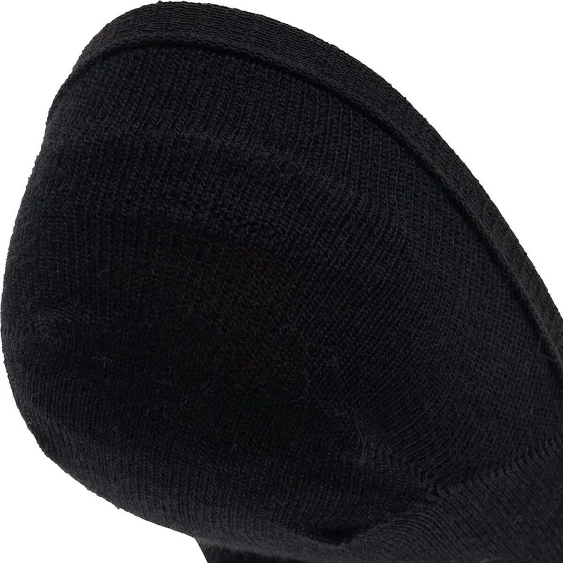 Asaka 12er-Pack Invisible Socks Bambus Schwarz A+ Fiber®