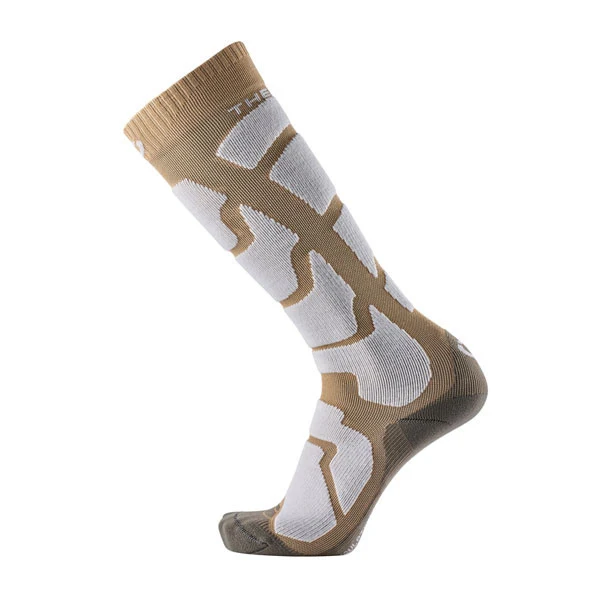 Ski Socks - Ski Insulation women grey/beige