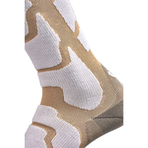 Ski Socks - Ski Insulation women grey/beige