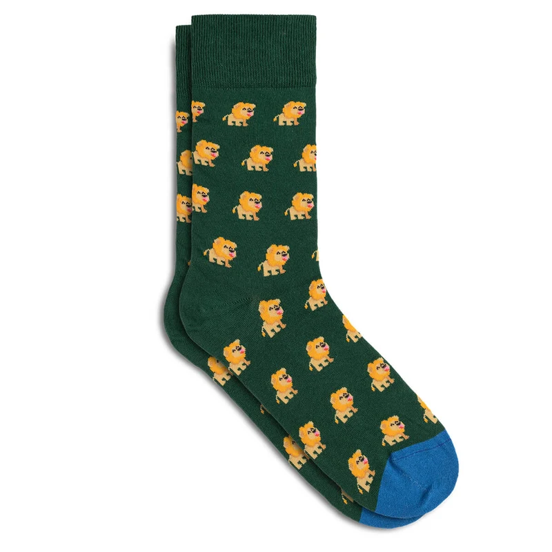 Bale® lustige Damensocken Muster Löwen