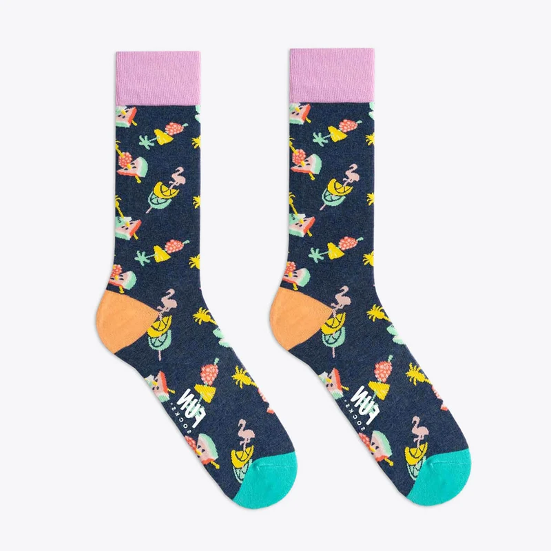 Fun Socks Herrensocken Cocktailspieße
