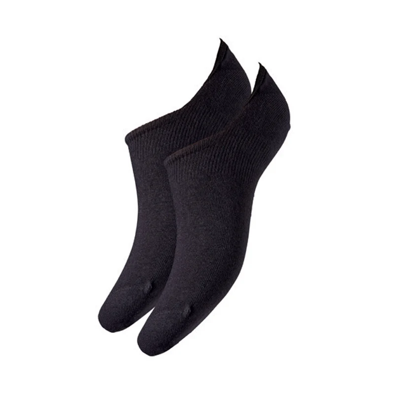 Camano 2er Set Invisible Socks schwarz