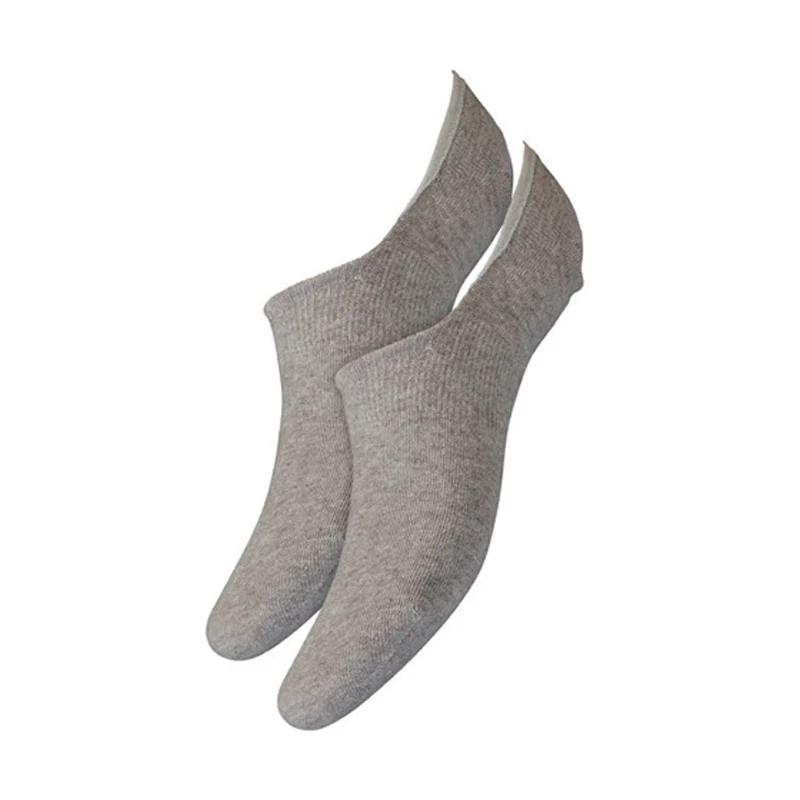 Camano 2er Set Invisible Socks grau