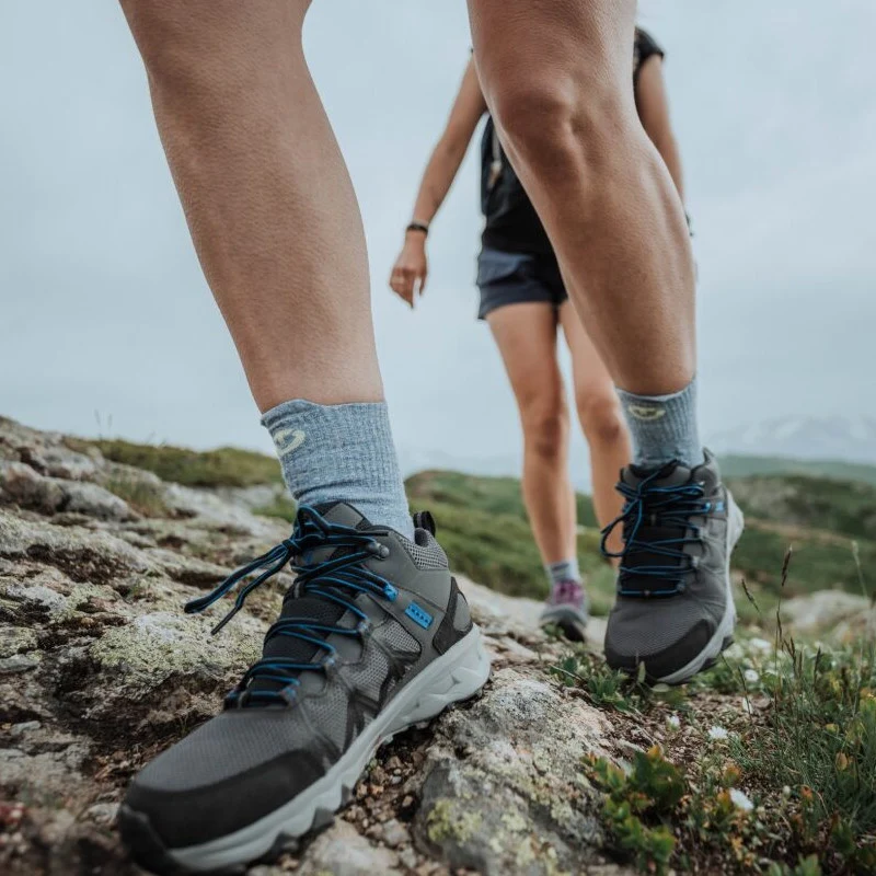Trekking socks - Trekking Ultracool Linen Crew women grey/purple