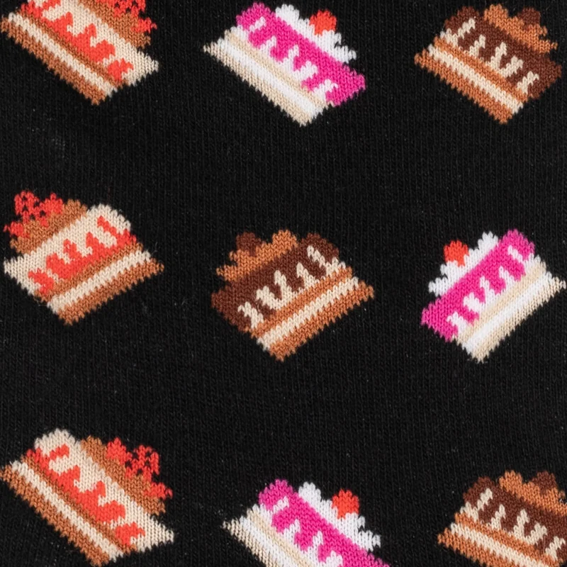 Bale® lustige Damensocken Muster Torten & Kuchen