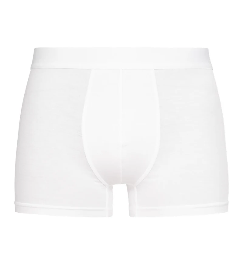 Asaka 4er-Pack Boxershorts Bambus Weiß