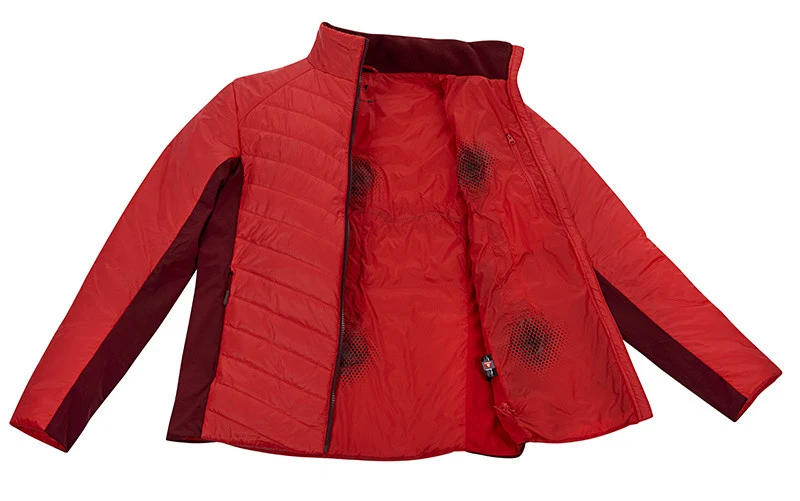 Heated jacket - Powerjacket Speed men red